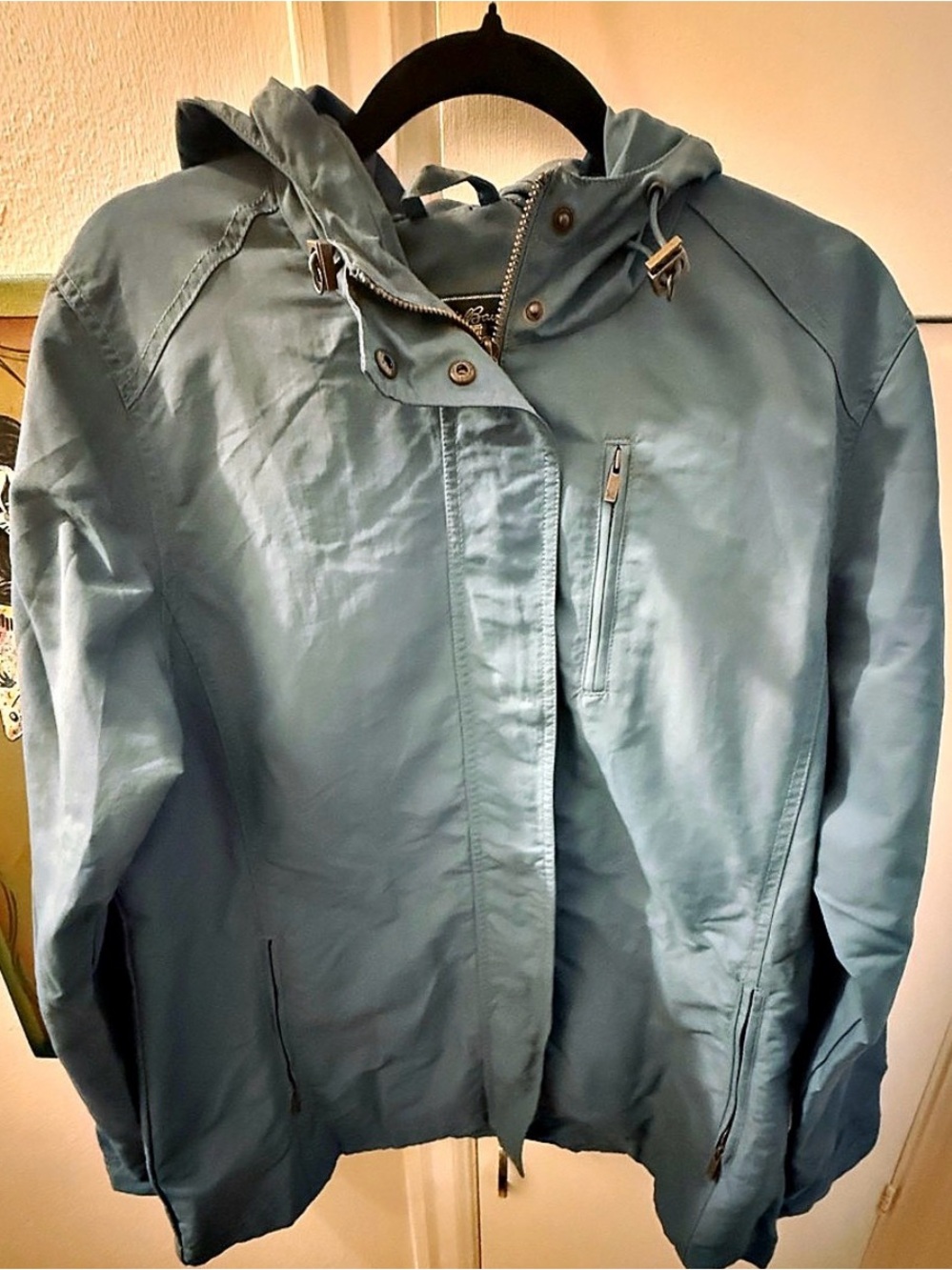 Light blue Eddie Bauer jacket in size L